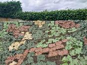 Filet de camouflage 6m x 3m Armée Bulgare vert marron beige