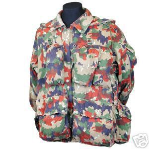 Veste treillis Armée Suisse camouflage Alpenflage militaire Swiss Army jacket