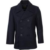5x Cabans bleus de la marine Américaine Pea Coat US Navy