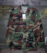 Veste treillis BDU camouflage Woodland US Armée Américaine