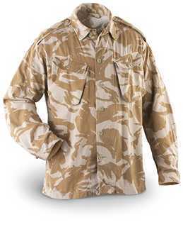 Veste légère treillis camouflage DPM desert Armée Britannique